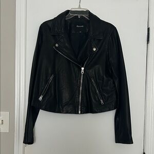 Madewell Black Leather Jacket